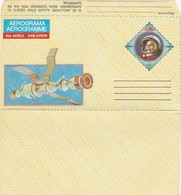 Aerograma - Aerogramme - Via Area - Par Avion - Cosmonaut - Poste Aérienne