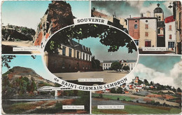 ⭐SAINT GERMAIN LEMBRON- Souvenir,carte Multi-vues⭐ - Saint Germain Lembron