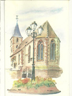 CPM Alsace Chapelle Saint Wendelin Hochfelden Illustrateur G. Ober - Hochfelden