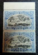Belgian Congo Belge : 1909  - N° 33 L **  -      Cat.=  100,00€ - Unused Stamps
