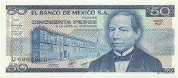 Mexico - 50 Pesos - 27.01.1981 - Pick 73 - Unc. - Série KP - Prefix U - Mexico