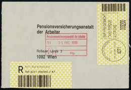 1999, Österreich, Brief - Mechanische Afstempelingen