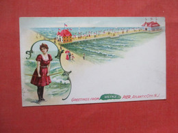 Private Mailing Card    Heinz Pier.        Atlantic City New Jersey > Atlantic City   Ref 5830 - Atlantic City