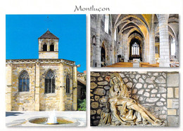 03 - Montluçon - Eglise Notre Dame (XIVe Siècle) - Multivues - Montlucon