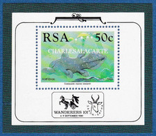 SOUTH AFRICA  1989  COELACANTH DISCOVERY M.S. WANDERERS  S.G. 680 M.S.  U.M. - Blocks & Sheetlets
