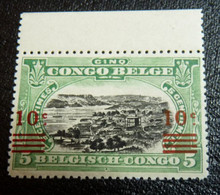 Belgian Congo Belge : 1921  -   N° 86A **  -    Cat.=  120,00€     RéCUPéRATION - Unused Stamps