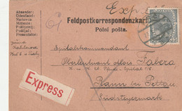 CARTOLINA FELDPOST AUSTRIA 35 HELLER 1916 (ZP3192 - Covers & Documents