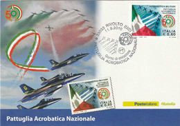 MAXIMUM CARD 2010 PATTUGLIA ACROBATICA 0,6 (ZP3445 - Cartes-Maximum (CM)