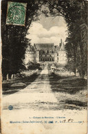 CPA Chateau De MESNIERES - L'Arrivée (199483) - Mesnières-en-Bray