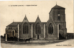 CPA LA PLAINE - L'Église (Cote Sud) (242517) - La-Plaine-sur-Mer