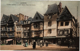 CPA LANNION - Vieilles Maisons Du XV Siécle Place Du Centre (243195) - Lannion