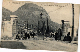 CPA GRENOBLE - Porte De La TRONCHE Le St-Eynard (244030) - La Tronche