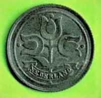 PAYS BAS / 10 CENTS / 1942 / ZINC - 1840-1849: Willem II.