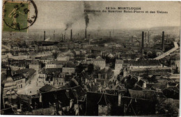 CPA MONTLUCON - Panorama Du Quartier Saint-Pierre Et Des Usines (267419) - Montlucon