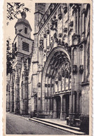 Saint Hubert - La Basilique Portail Latéral - Saint-Hubert