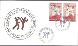 POSTMARKET ESPAÑA   1987  TAEKWONDO - Zonder Classificatie