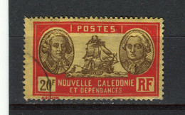 NOUVELLE-CALEDONIE - Y&T N° 161° - Bougainville Et La Pérouse - Gebraucht