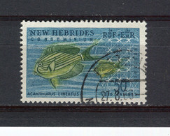 NOUVELLES-HEBRIDES - Y&T N° 209° - Poissons - Gebraucht