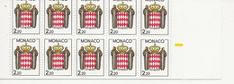 MONACO CARNET NSTDC N° 1 - Postzegelboekjes