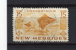 NOUVELLES-HEBRIDES - Y&T N° 157° - Pirogues à Voile - Usati