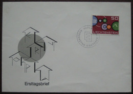 Liechtenstein FDC 1961 - Europa Cept 1961 - Lettres & Documents