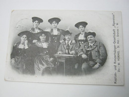 GRONAU , Konzertgesellschaft, Schöne Karte 1910 - Gronau