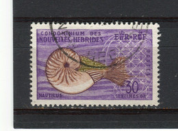 NOUVELLES-HEBRIDES - Y&T N° 204° - Coquillage - Used Stamps