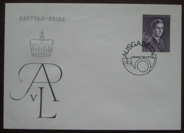 Liechtenstein FDC 1964 - Prinz Johannes Adam Von Liechtenstein - Briefe U. Dokumente