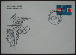 Liechtenstein FDC 1964 - Olympische Spiele 1964 Tokio / Innsbruck - Brieven En Documenten