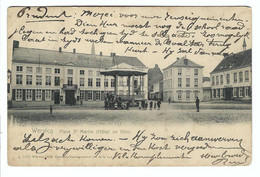 Wervik  Wervicq   Place St Martin (Hôtel De Ville)   1906 - Wervik