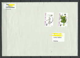 FINNLAND Finland 2022 O KLAUKKALA Cover To Estonia - Cartas & Documentos