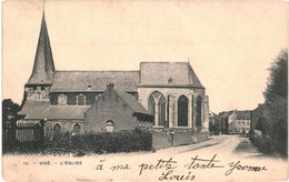 CPA Carte Postale  Belgique Visé L'église  Début 1900  VM58355 - Visé