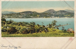 Port Henry From Fort Frederick, Lake Champlain, New York - Adirondack