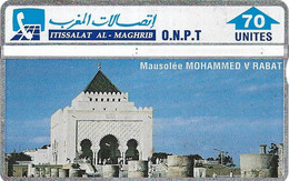 @+ Maroc - MAUSOLEE DE MOHAMMED V - 70U. (310E) - 1993. - Morocco