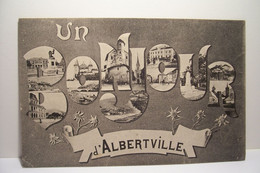 ALBERVILLE   - Un Bonjour  D'Alberville  - Multivues - Albertville