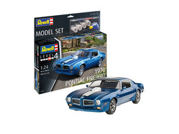 Revell - SET PONTIAC FIREBIRD 1970 + Peintures + Colle Maquette Kit Plastique Réf. 67672 Neuf NBO 1/24 - Cars