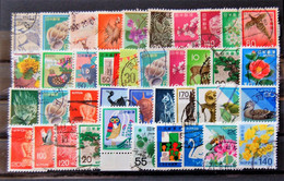 Japon Japan - Small Batch Of 40 Stamps Used II - Lots & Serien