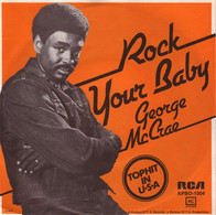 * 7" *  GEORGE McCRAE - ROCK YOUR BABY (Part 1 & 2) - (Germany 1974 EX!) - Soul - R&B