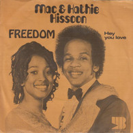 * 7" *  MAC & KATHIE KISSOON - FREEDOM (Holland 1972) - Soul - R&B