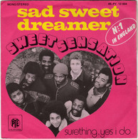 * 7" *  SWEET SENSATION - SAD SWEET DREAMER (France 1974) - Soul - R&B