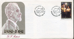 RSA - Republik Südafrika - Commemorative Cover - Malherbe Writer, Huguenots - Briefe U. Dokumente