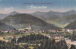 B9580) JUDENBURG - Blick Auf Den Zirbitzkogl - Häuser Kirche Usw. 1918 - Judenburg