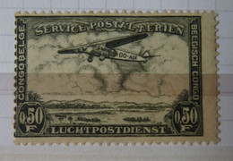 Belgian Congo Belge : 1934  - PA  N° 7a* + CP    Cat.= ??,00€ - Otros & Sin Clasificación