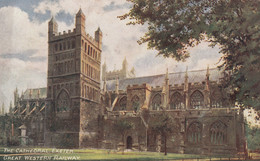 EXETER CATHEDRAL. GREAT WESTERN RAILWAY OFFICIAL - Exeter