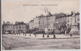 BOULAY (Moselle) - Place De La République Autobus - Boulay Moselle