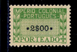 ! ! Portuguese Africa - 1945 Postage Due 2$00 - Af. P07 - MH - Africa Portuguesa