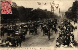 CPA PARIS 16e L'Avenue Du Bois-de-Boulogne. Retour Des Courses (536182) - Arrondissement: 16
