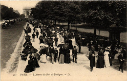 CPA PARIS 16e L'Avenue Du Bois-de-Boulogne (536188) - Arrondissement: 16