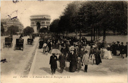 CPA PARIS 16e L'Avenue Du Bois-de-Boulogne (536189) - Arrondissement: 16