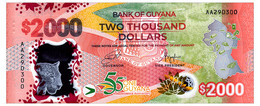 GUYANA COMMEMORATIVE 2000 DOLLARS ND(2022) Pick New Unc - Saint Helena Island